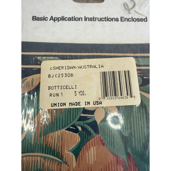 VTG NOS Sheridan Australia Decorative Wall Border Imperial Wall Coverings - Picture 3 of 3